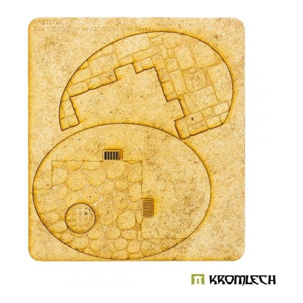 KROMLECH Town Streets 120x92mm Oval Base Topper