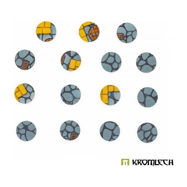 KROMLECH Town Streets 25mm Round Base Toppers