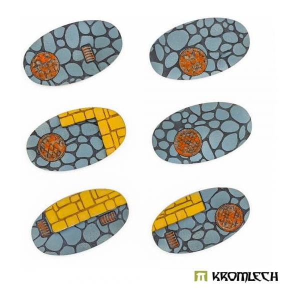 KROMLECH Town Streets 75x42mm Oval Base Toppers