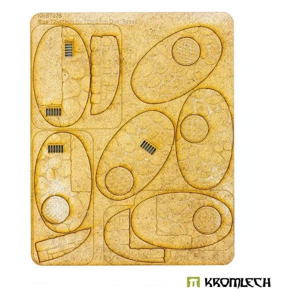 KROMLECH Town Streets 75x42mm Oval Base Toppers