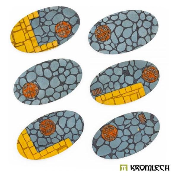 KROMLECH Town Streets 90x52mm Oval Base Toppers