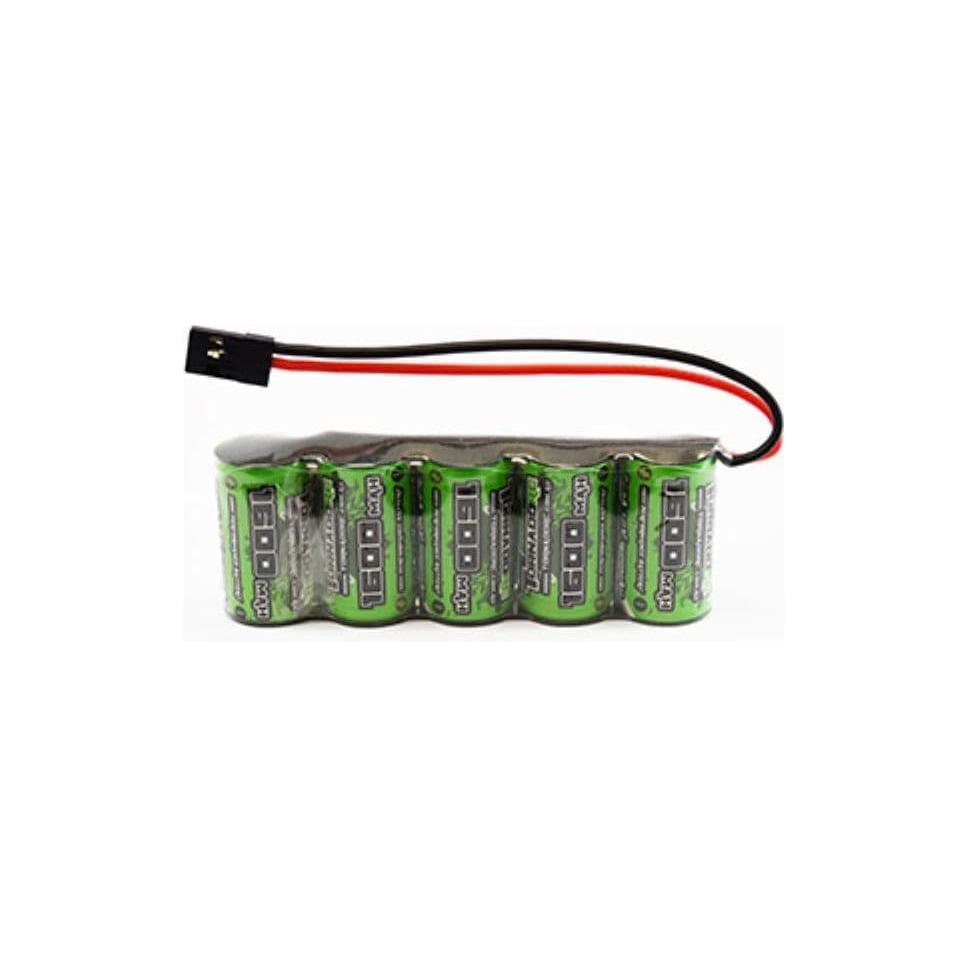 TORNADO RC 1600 mAh 6.0V Flat RX Pack NiMH