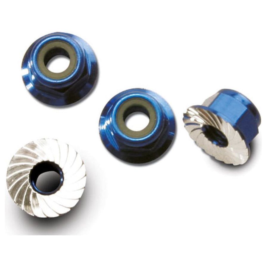 TRAXXAS Lock Nuts 4mm Aluminium (1747R)