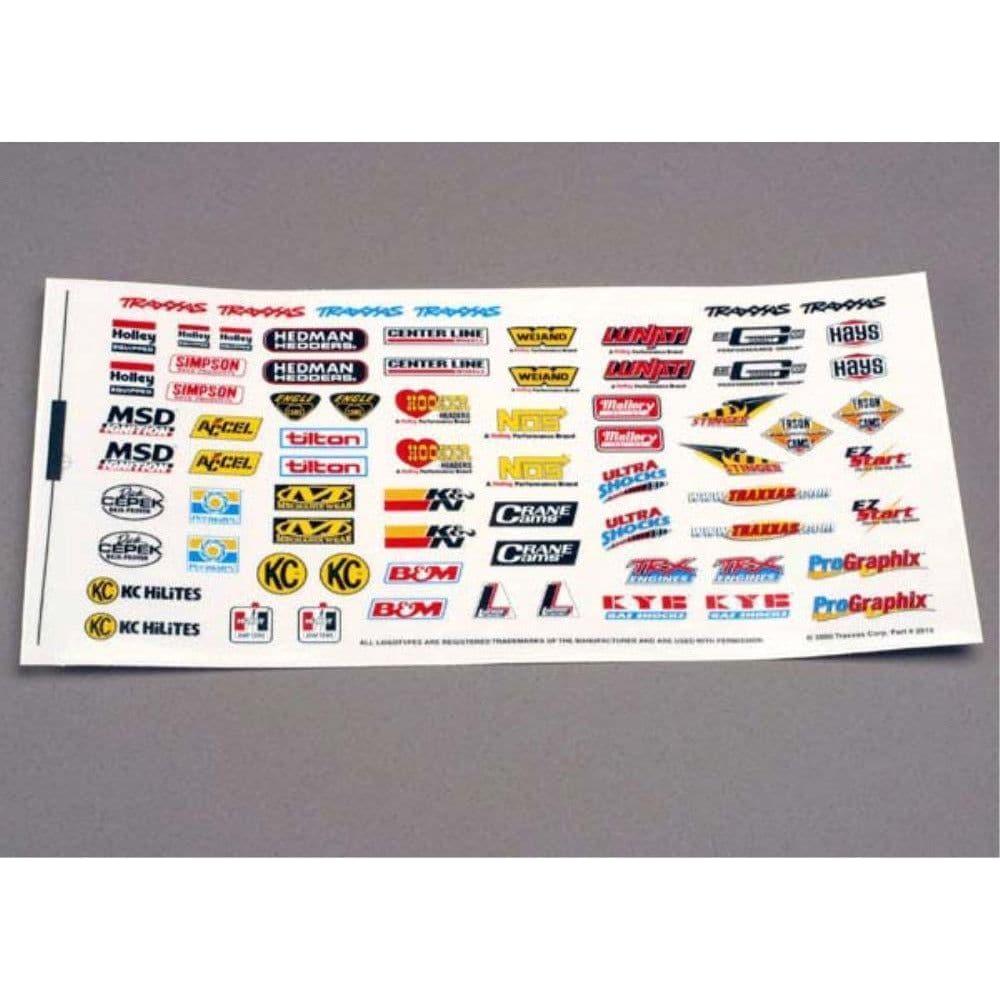 TRAXXAS Decal Sheet, Racing Sponsors (2514)