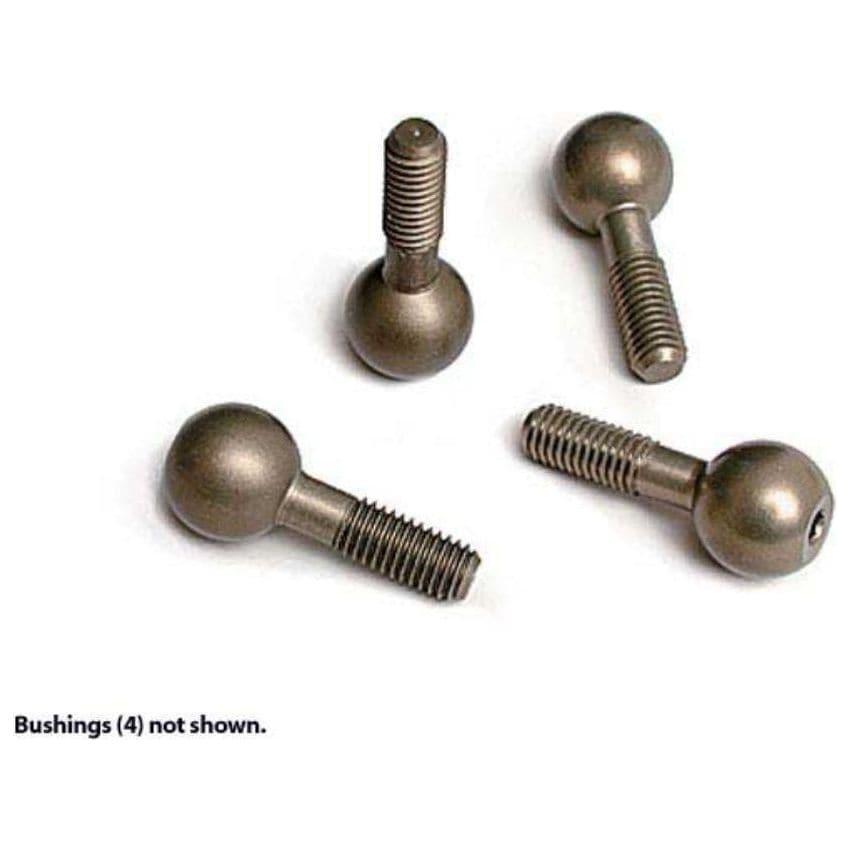 TRAXXAS Pivot Balls, Hard Anodized/Cap Bushings (4933X)