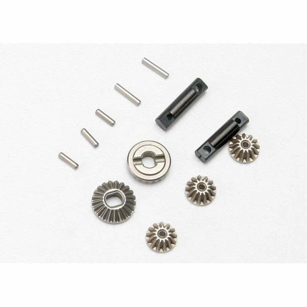 TRAXXAS Gear Set, Differential (Output Gears (2)/Spider Gears (3))/Differential Output Shafts (2)/1.5x6mm Pin (3)/1.5x8mm Pin (2) (7082)