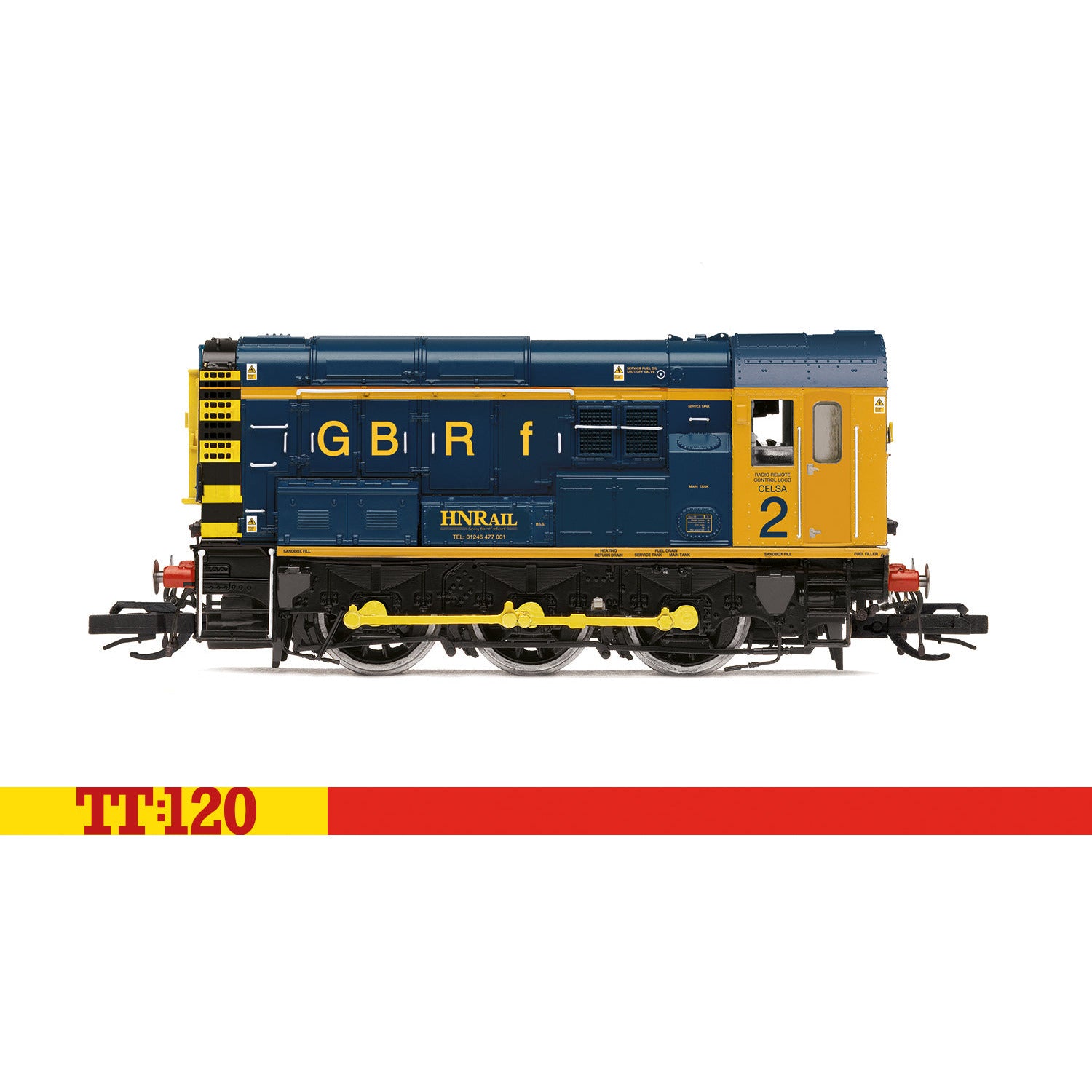 HORNBY TT GBRf Class 08 0-6-0 08924  Era 11