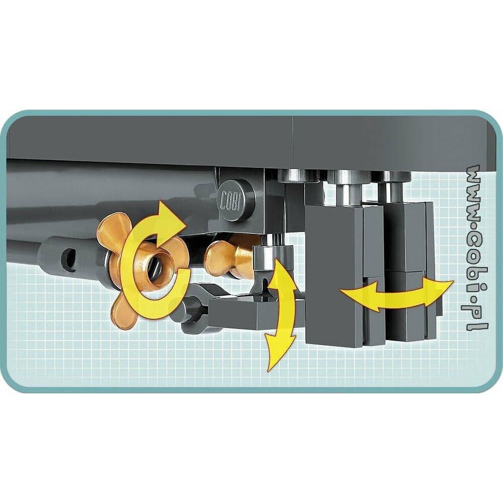 COBI World War II - U-Boat U-47 VIIB (422 Pieces)