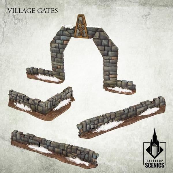 TABLETOP SCENICS Village Gates