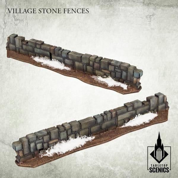 TABLETOP SCENICS Village Stones Fences