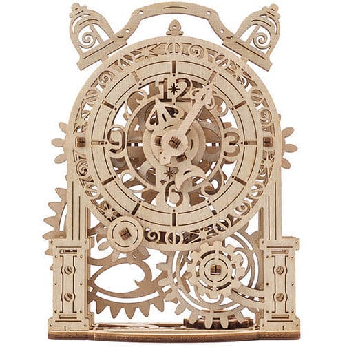 UGEARS Vintage Alarm Clock
