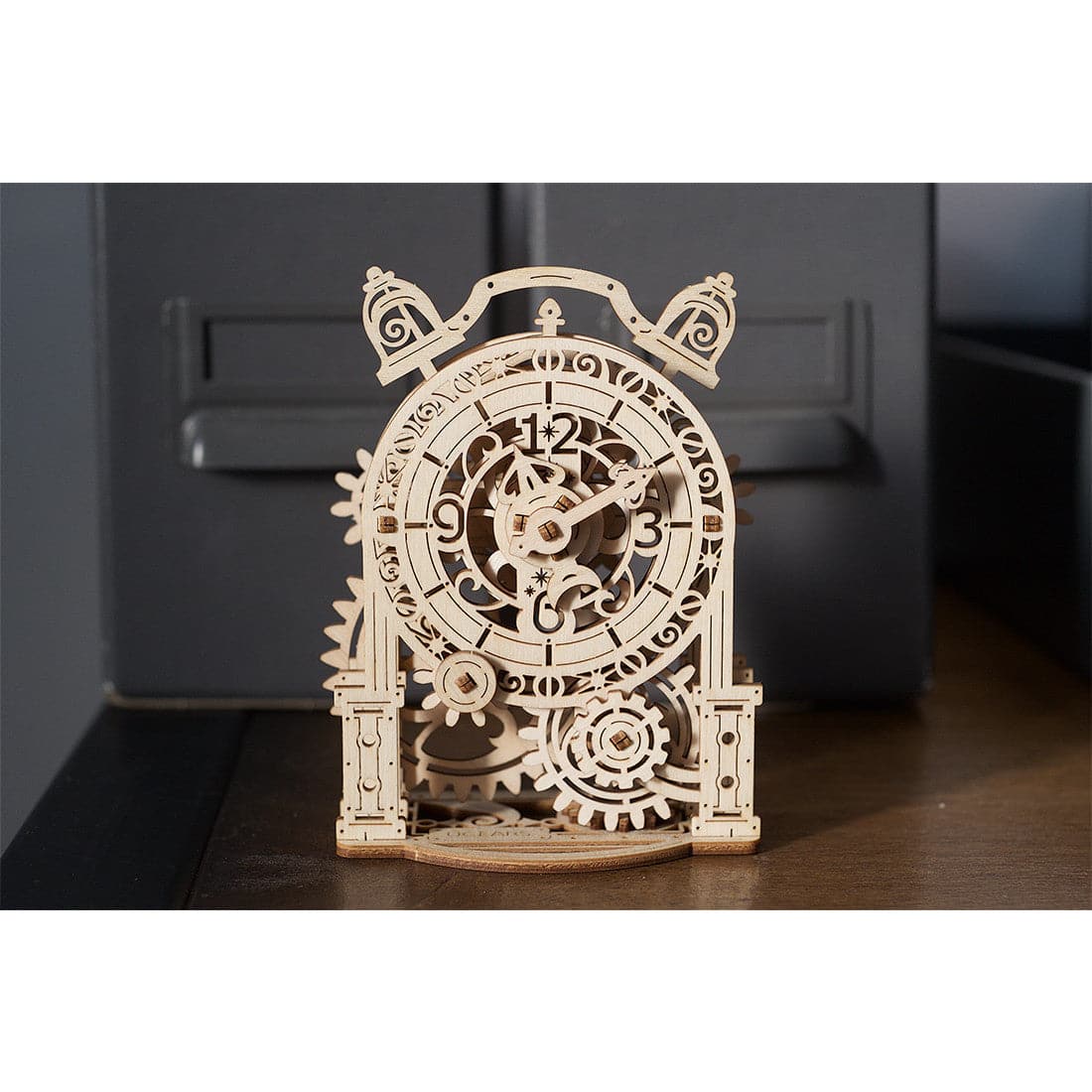 UGEARS Vintage Alarm Clock