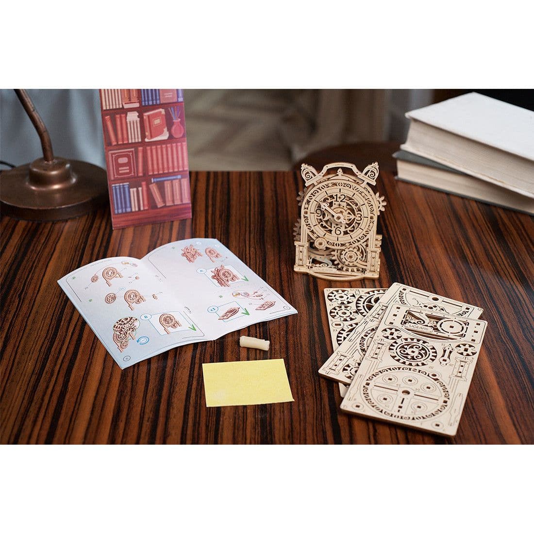 UGEARS Vintage Alarm Clock