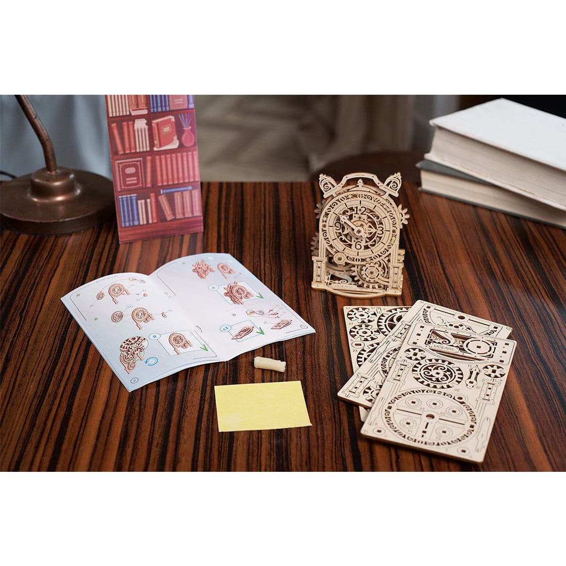 UGEARS Vintage Alarm Clock