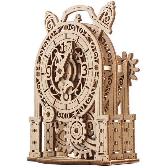 UGEARS Vintage Alarm Clock