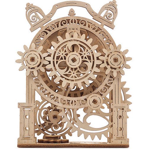 UGEARS Vintage Alarm Clock
