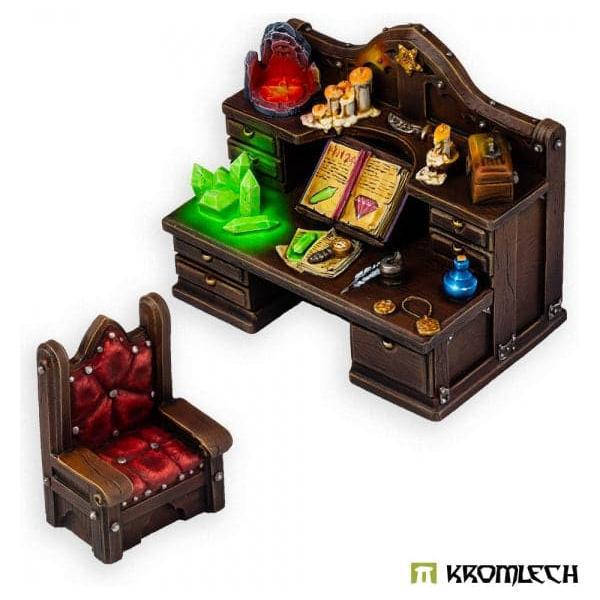 KROMLECH Wizard's Workshop Workdesk with Chair