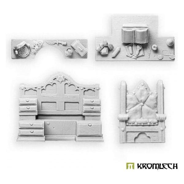 KROMLECH Wizard's Workshop Workdesk with Chair