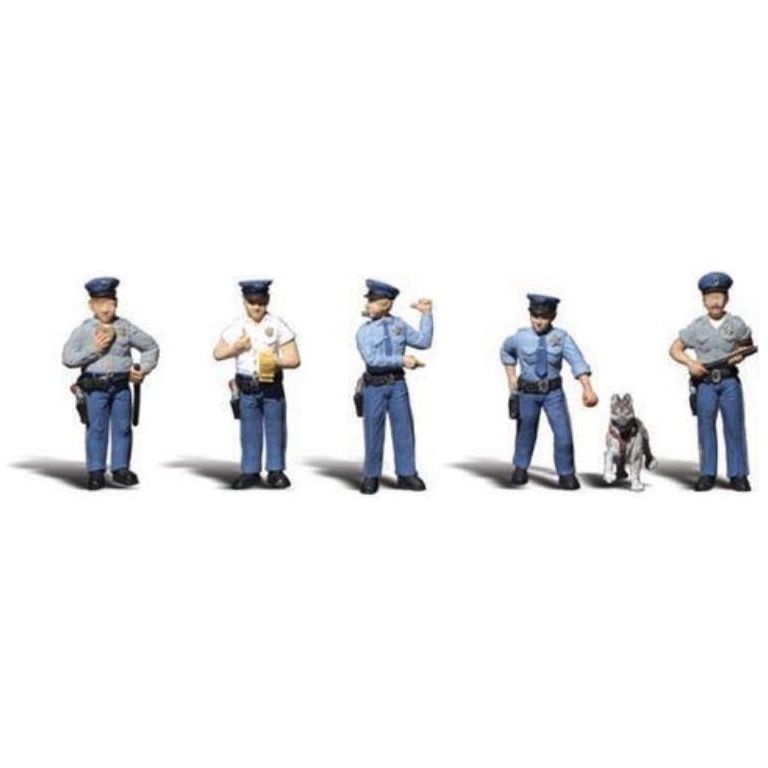 WOODLAND SCENICS HO Policemen