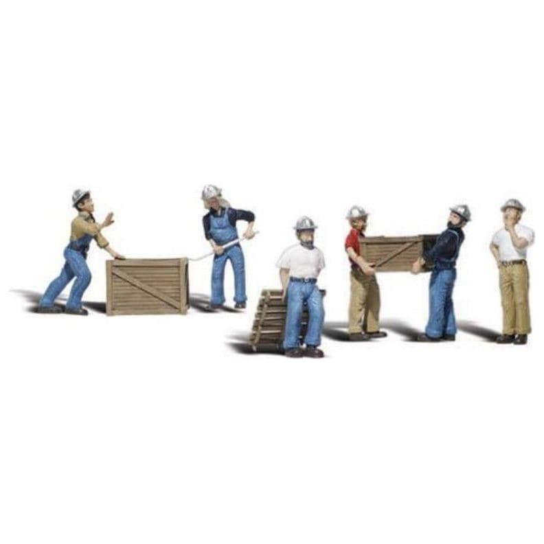 WOODLAND SCENICS HO Dock Workers
