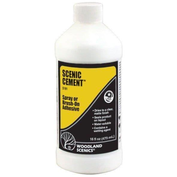 WOODLAND SCENICS Scenic Cement 16 Fl Oz