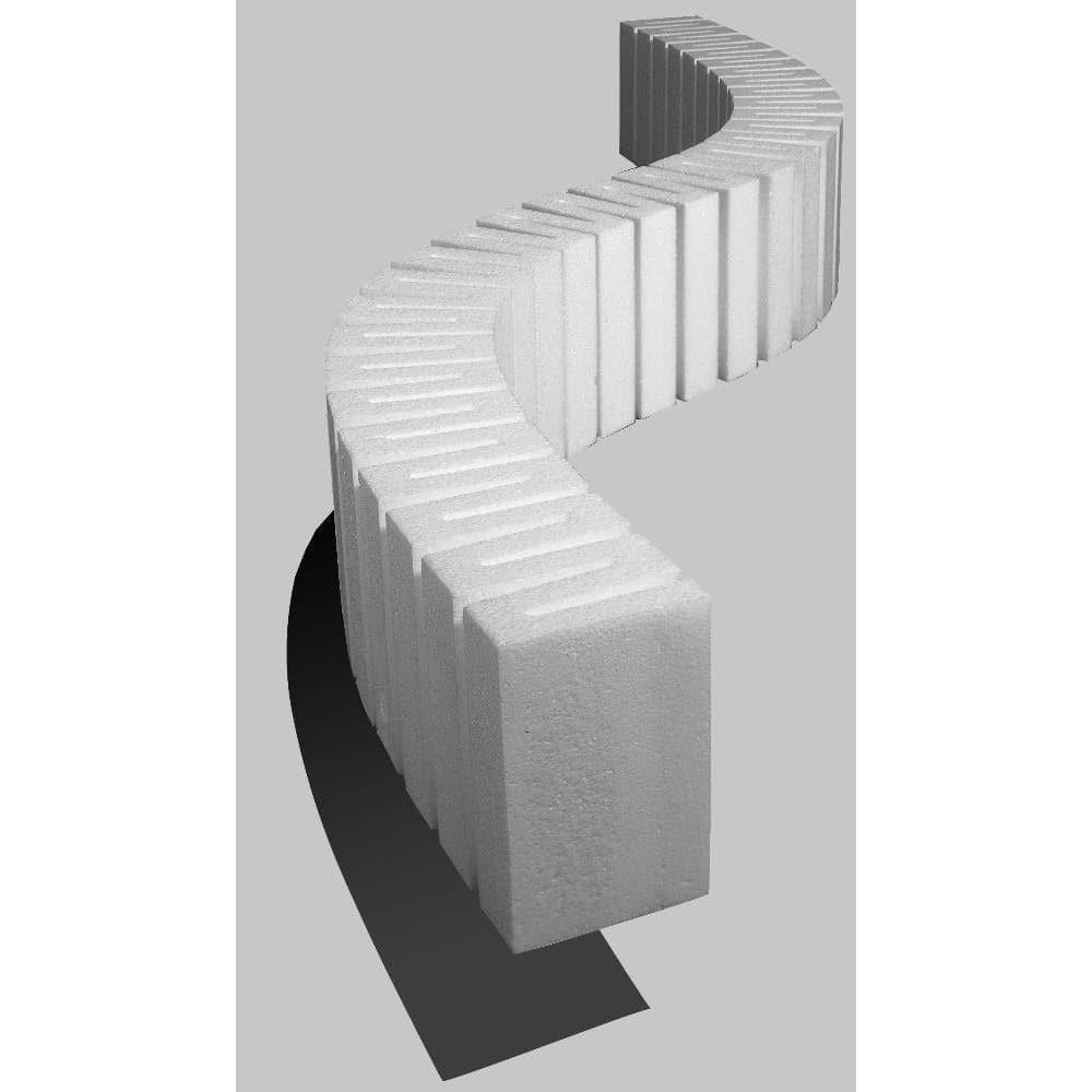 WOODLAND SCENICS 4" Riser - 2/Pkg 2' Ea