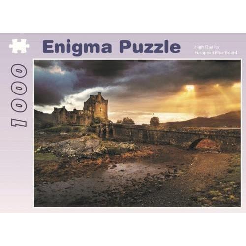 ENIGMA 1000 Piece Jigsaw Eilean Donan Castle Scotland