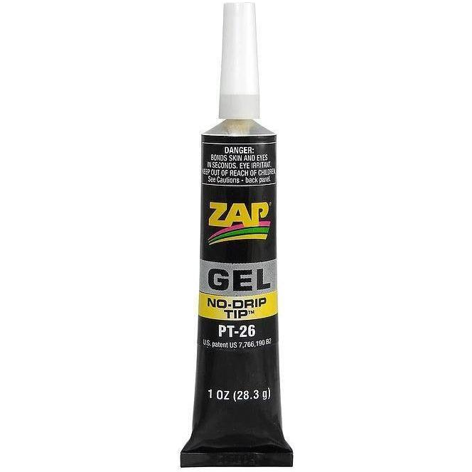 ZAP PT-26 1 O. Zap Gel CA No Drip-Tip Tube
