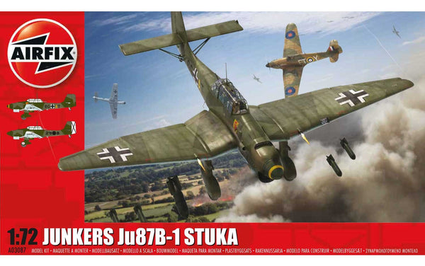 Airfix Junkers Ju87B-1 Stuka 1/72 Kit Review