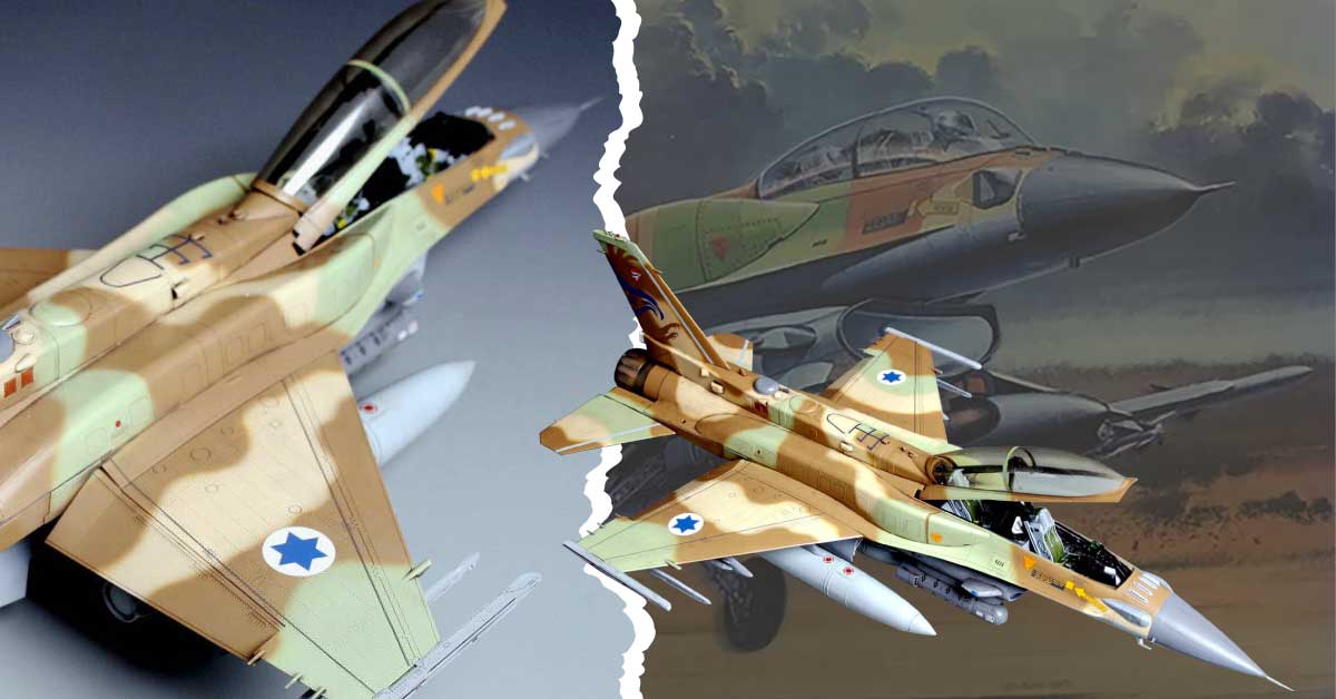 Academy: 1/32 F16I SUFA Fighting Falcon