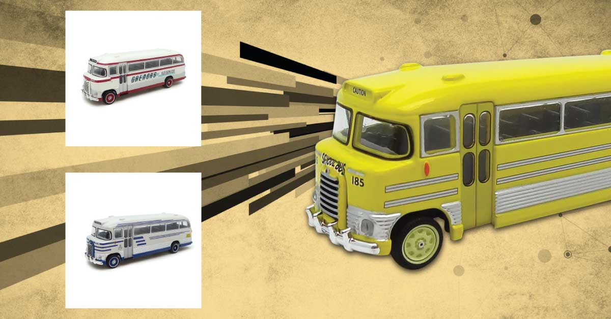 ROAD RAGERS Aussie Bedford School Bus Collection | Hearns Hobbies