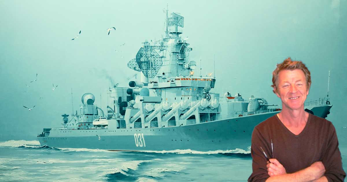 Meet Randall Wilson - Australia's Premier Naval Artist and Box Art Master