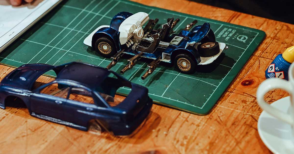 Removing Old Decals from Vintage Model Kits Safely
