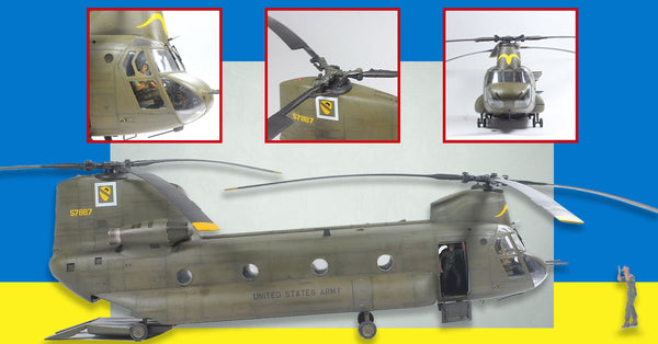 See what’s in: Trumpeter 1/35 Boeing CH-47A "Chinook"