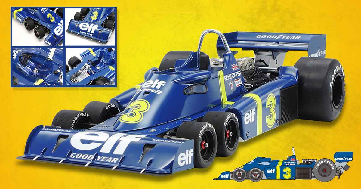 Unboxing TAMIYA Tyrrell P34 Six Wheeler: Japanese Grand Prix Edition