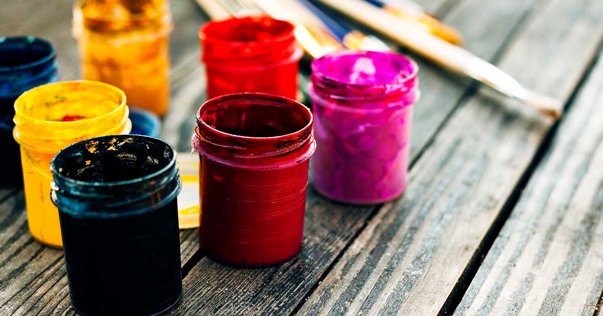 The Paint Bottle Graveyard Under Every Workbench