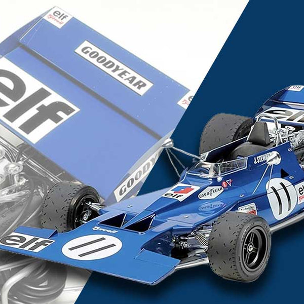 TAMIYA タミヤ 1/12 ビッグスケール TYRRELL タイレル 003 Amazon.com: Tamiya Dickie 1/12 300012054 Tyrell 003, 1971