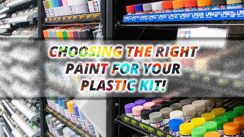 Choosing the type of paint - Plastic Models