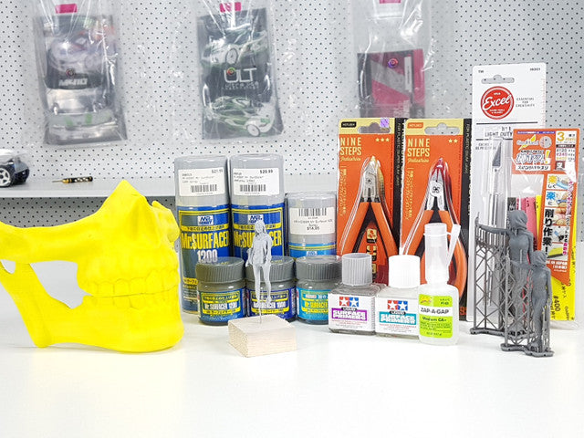 3D printed Post Production prep materials