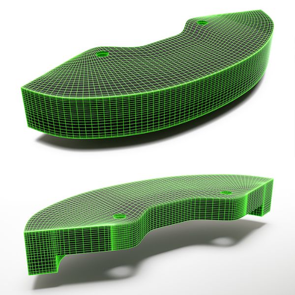 BITTYDESIGN Foam Bumper for P-GT3R Arrma Body Shell