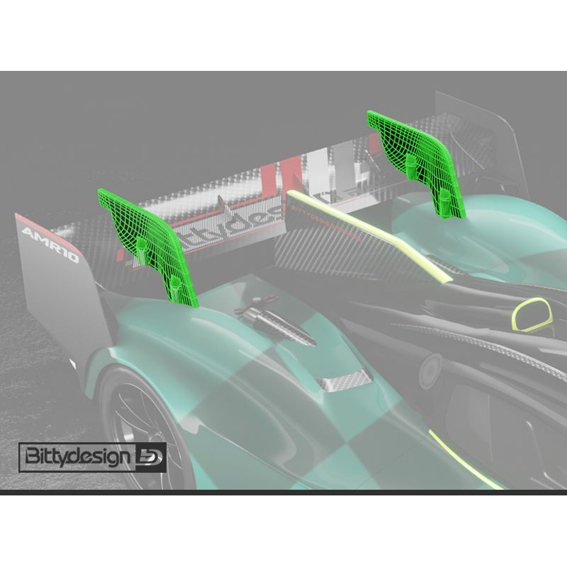 BITTYDESIGN Aesthetic wing stand (2pcs) for AMR10 LMH body