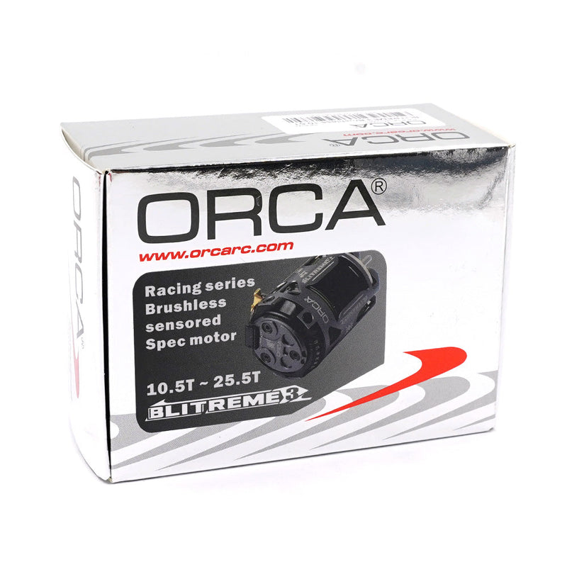 ORCA Blitreme 3 10.5T Sensored Roar Approved Brushless Motor