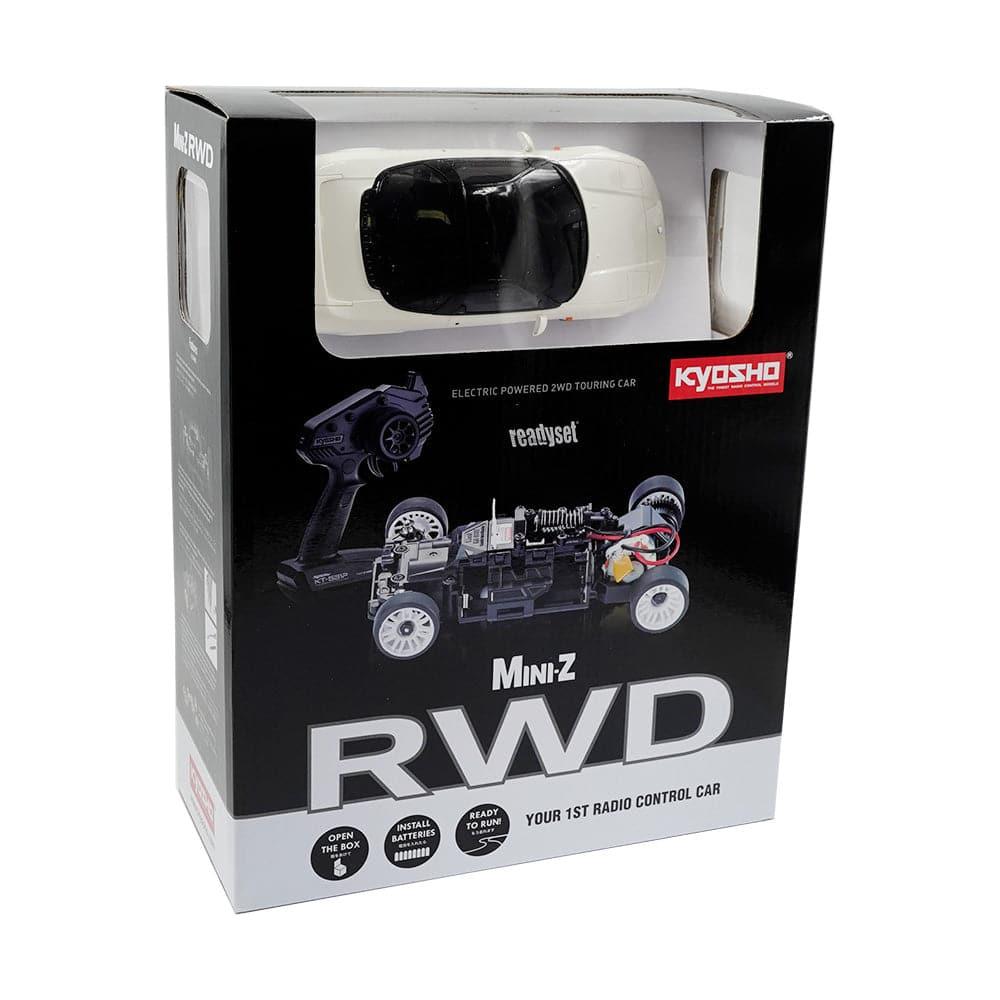KYOSHO Mini-Z Honda NSX White RWD MR-03 Readyset Brushed