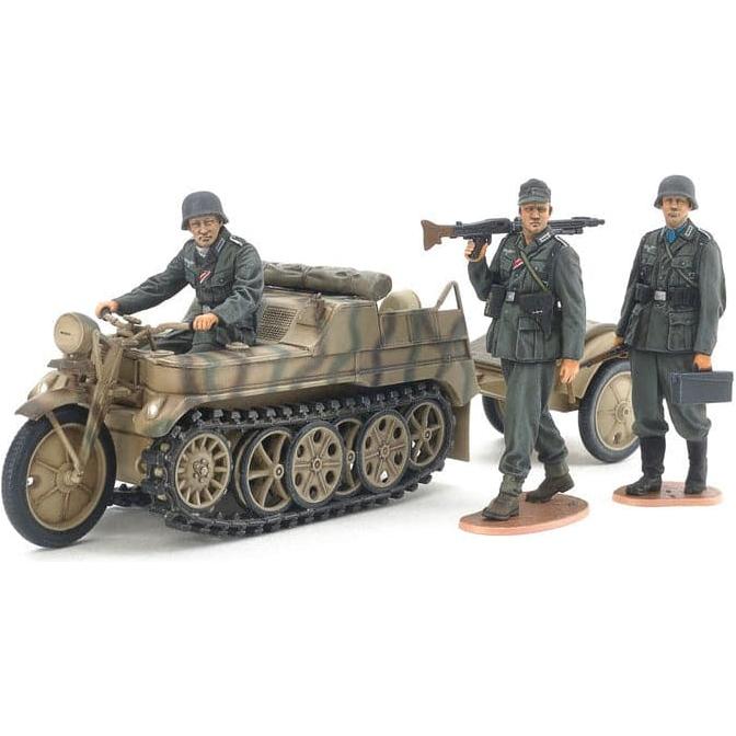 TAMIYA 1/35 German Sd.Kfz.2 Kettenkraftrad (Mid-Production)