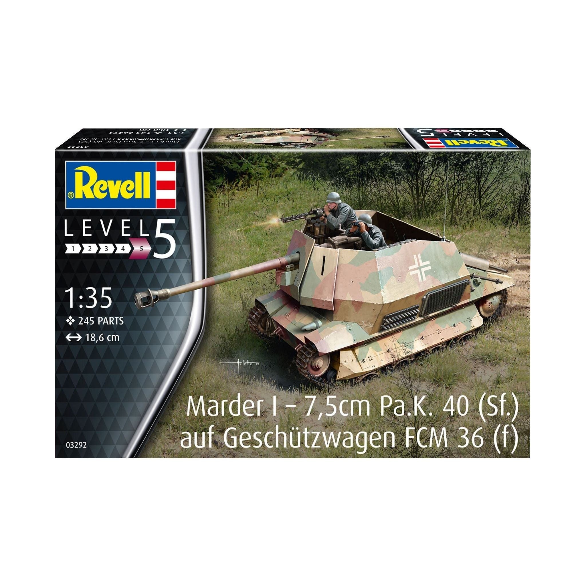 REVELL 1/35 Marder I on FCM 36 Base