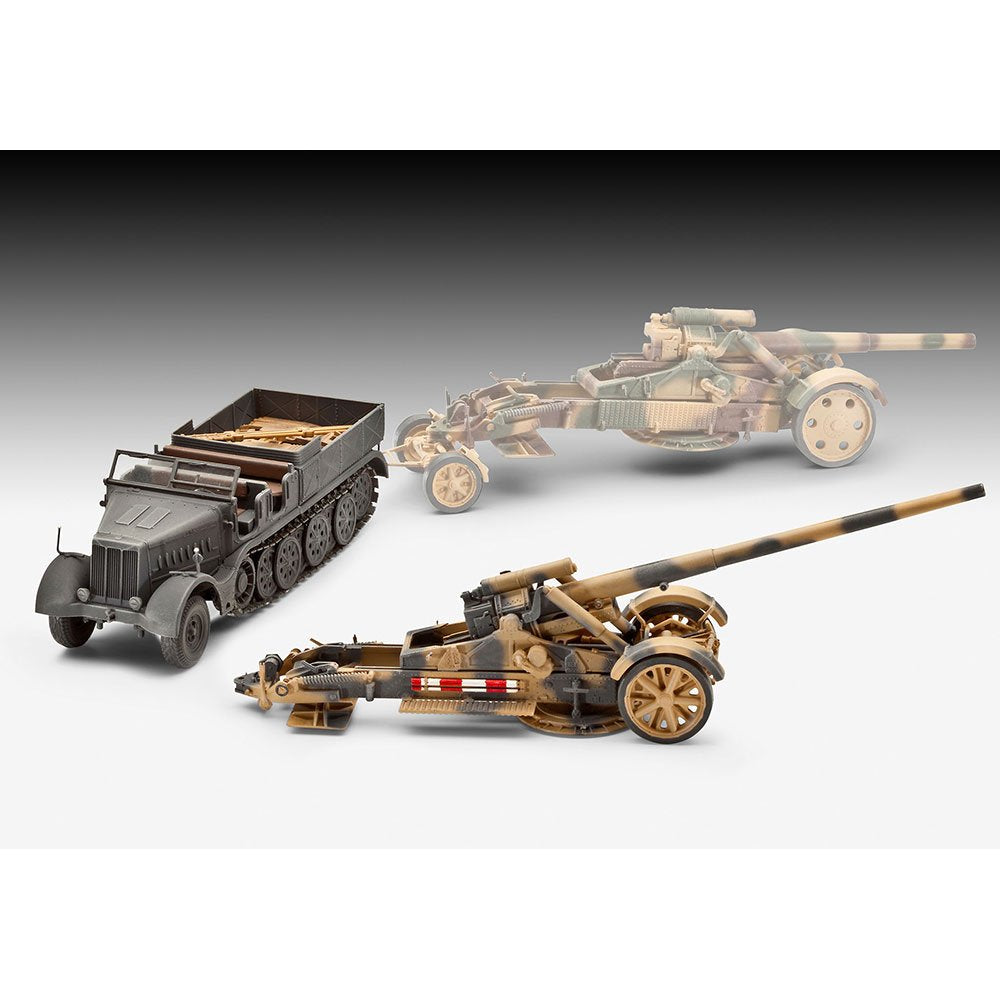 REVELL 1/72 SD.KFZ.9 'FAMO' 21CM Mortar 18/17CM Cannon 18