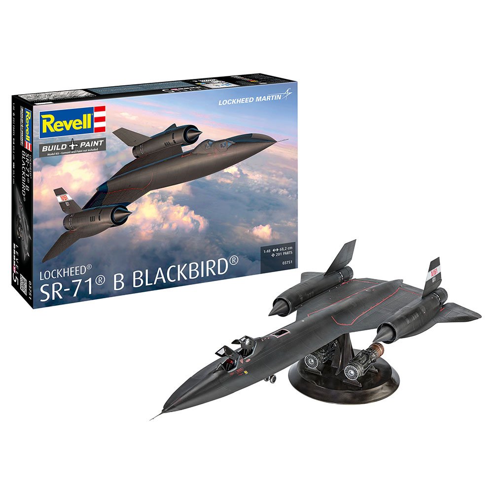 REVELL 1/48 Lockheed Sr-71B Blackbird