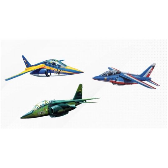 REVELL 1/144 French Alpha Jet 50th Anniversary Triple Set