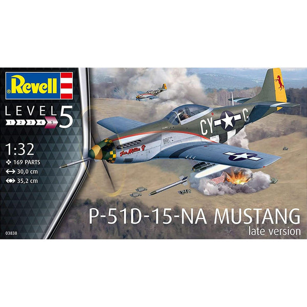 REVELL 1/32 P-51D-15-NA Mustang Late Version