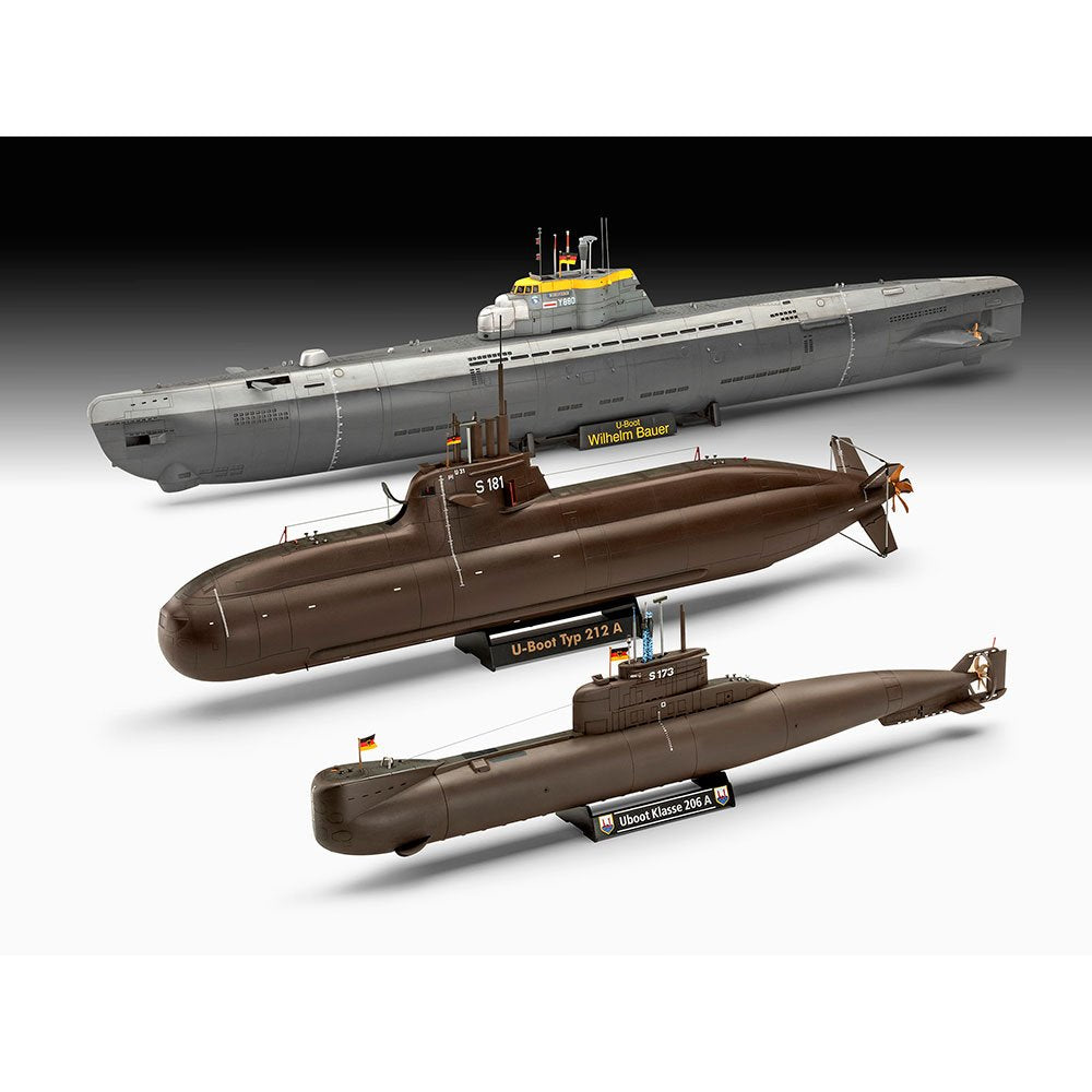 REVELL 1/144 70 YEARS BUNDESWEHR - WILHELM BAUER TYPE 206A CLASS 2